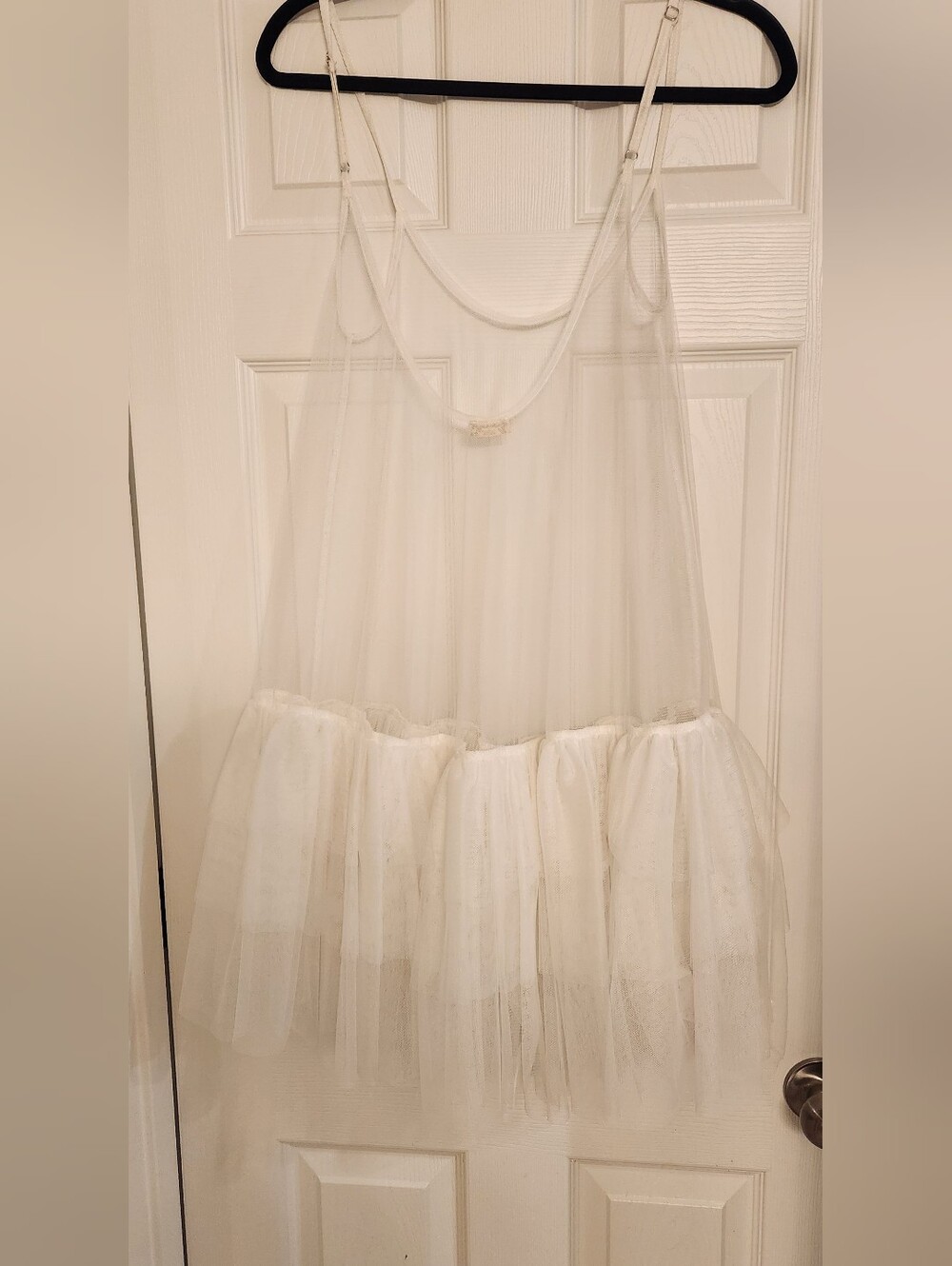 NWOT Free People Push Send Mini Slip Layering Dress Size L Unique - Picture 10 of 13